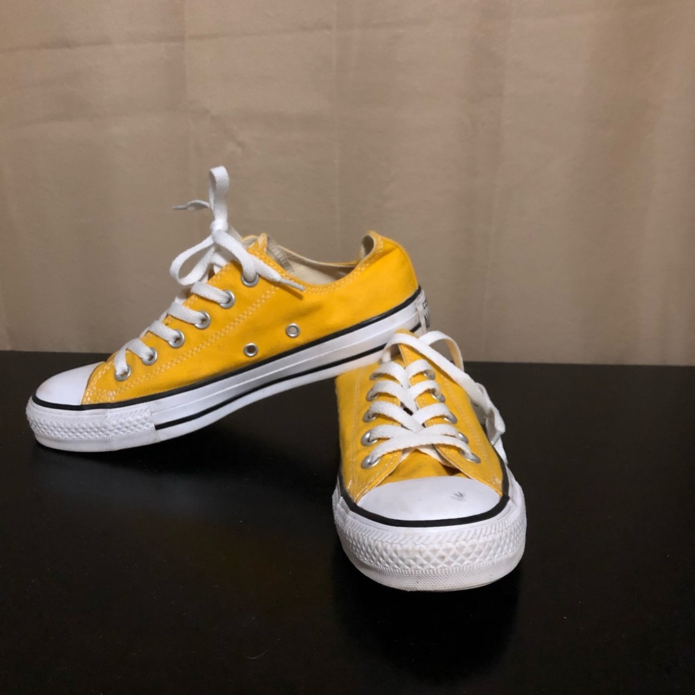Yellow Converse